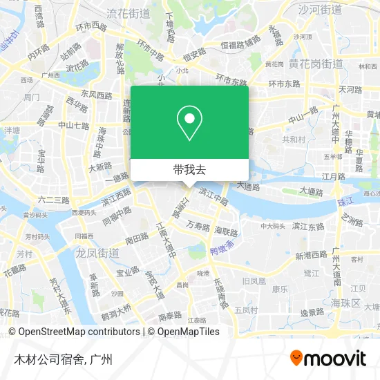 木材公司宿舍地图