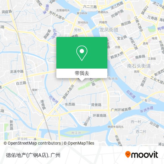 德佑地产(广钢A店)地图