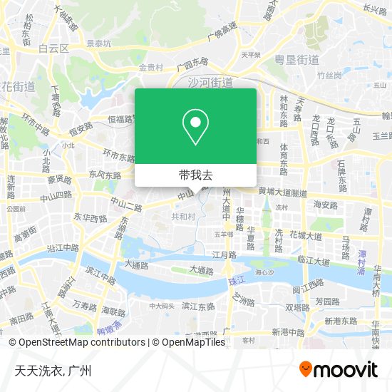 天天洗衣地图