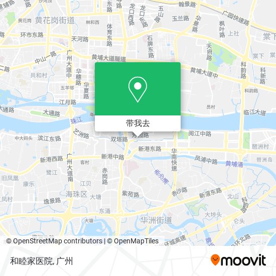 和睦家医院地图