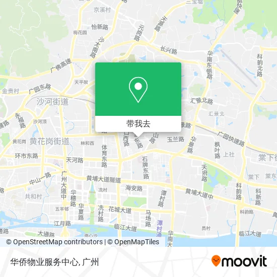华侨物业服务中心地图
