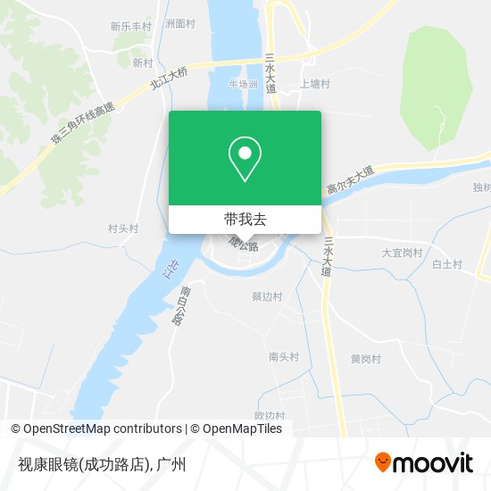 视康眼镜(成功路店)地图