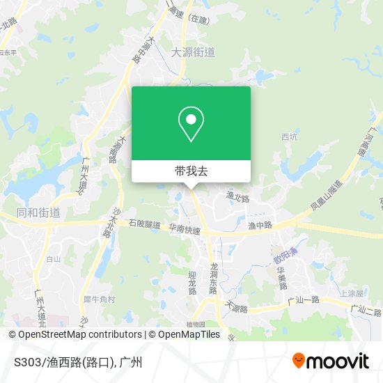 S303/渔西路(路口)地图