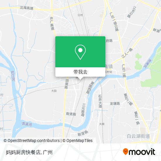 妈妈厨房快餐店地图