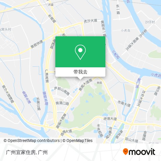 广州宜家住房地图