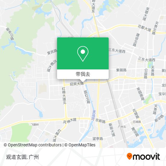 观道玄圆地图