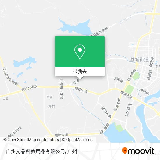 广州光晶科教用品有限公司地图