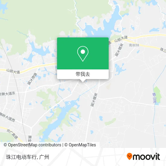 珠江电动车行地图