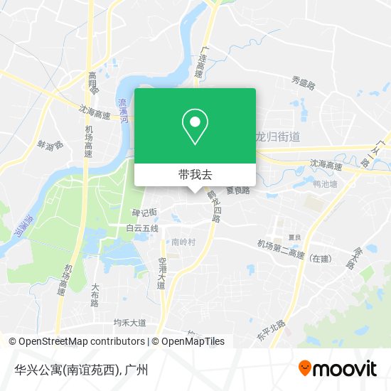 华兴公寓(南谊苑西)地图