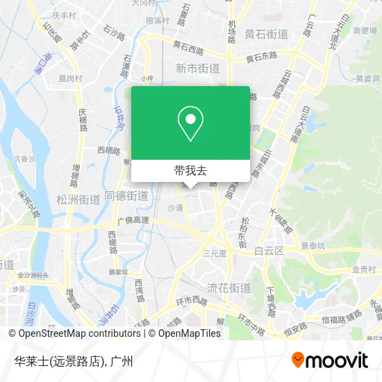 华莱士(远景路店)地图