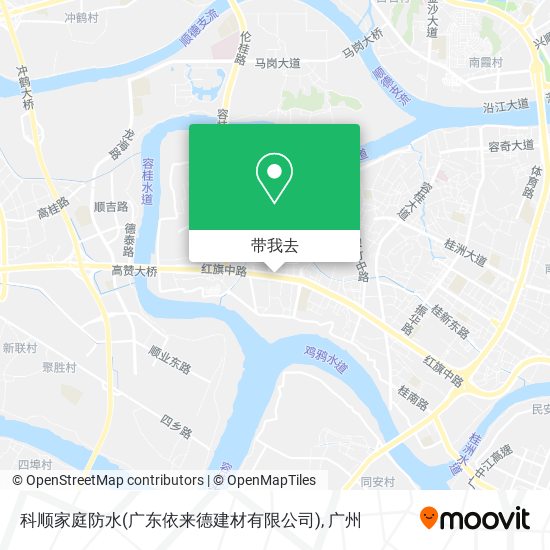 科顺家庭防水(广东依来德建材有限公司)地图