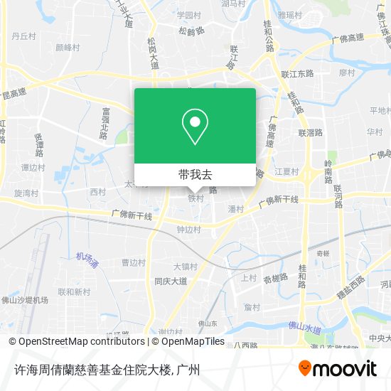 许海周倩蘭慈善基金住院大楼地图