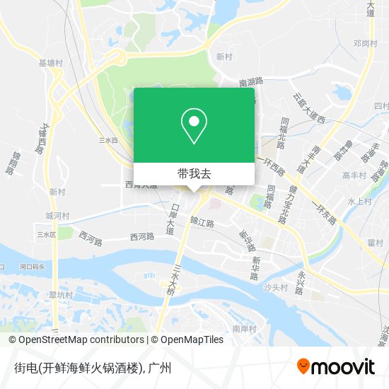 街电(开鲜海鲜火锅酒楼)地图