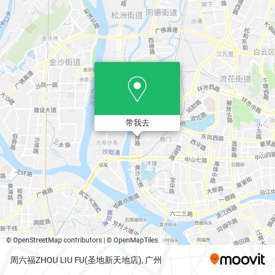 周六福ZHOU LIU FU(圣地新天地店)地图