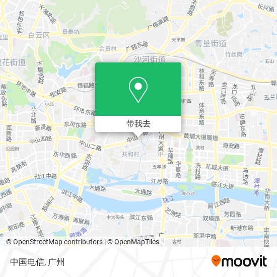 中国电信地图