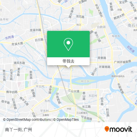 南丫一街地图
