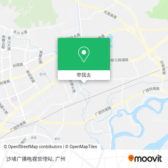 沙埔广播电视管理站地图
