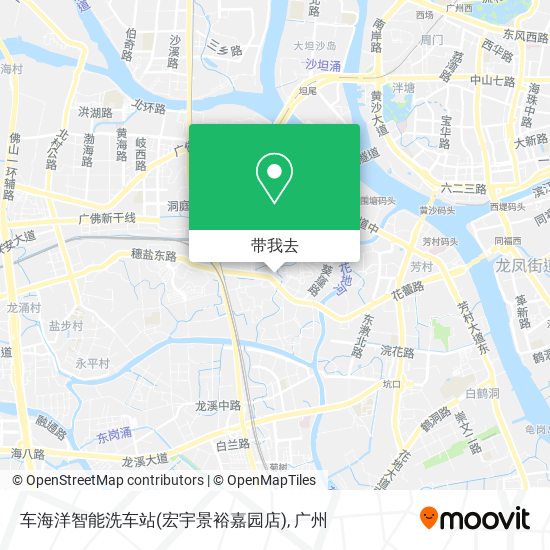 车海洋智能洗车站(宏宇景裕嘉园店)地图