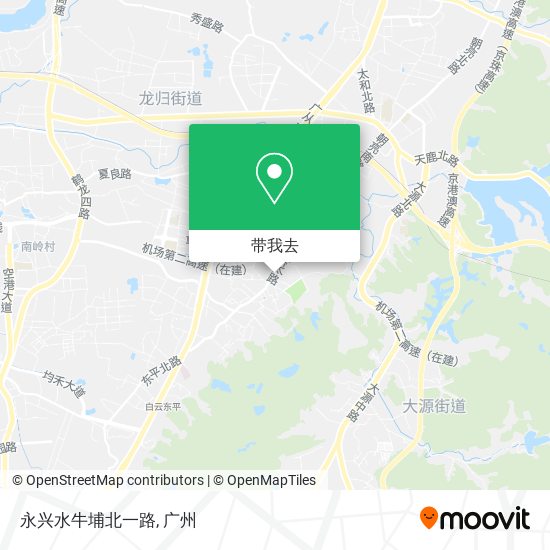 永兴水牛埔北一路地图