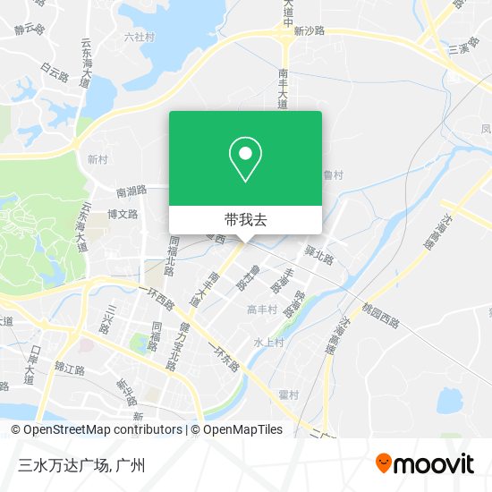 三水万达广场地图
