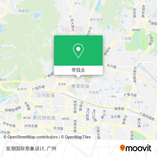 皇潮国际形象设计地图