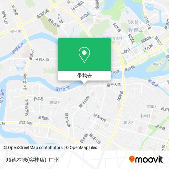 顺德本味(容桂店)地图