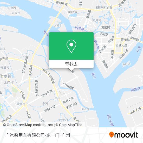 广汽乘用车有限公司-东一门地图