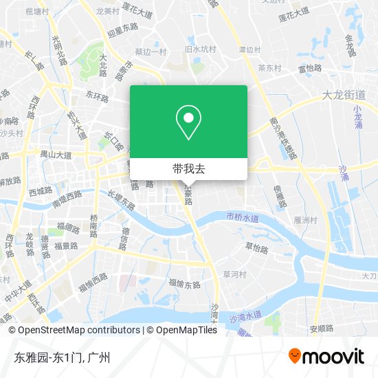 东雅园-东1门地图