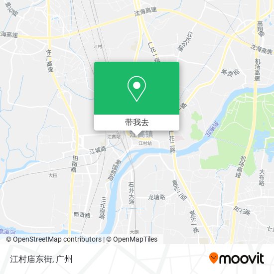 江村庙东街地图