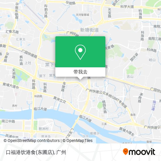 口福港饮港食(东圃店)地图