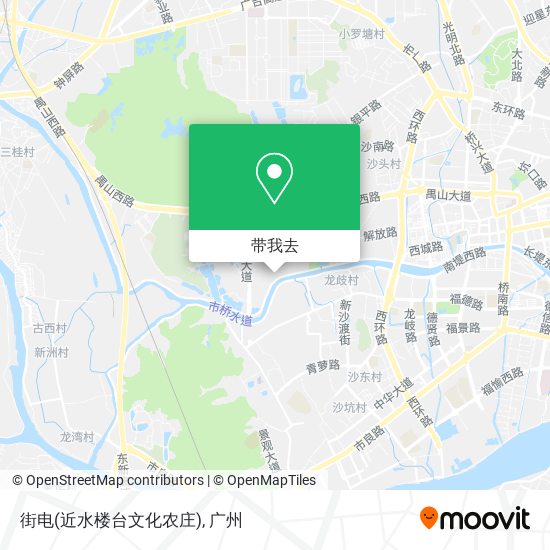 街电(近水楼台文化农庄)地图