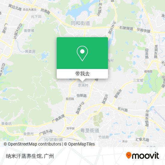 纳米汗蒸养生馆地图