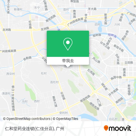 仁和堂药业连锁(仁佳分店)地图