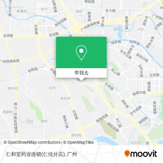 仁和堂药业连锁(仁佳分店)地图