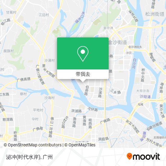 泌冲(时代水岸)地图