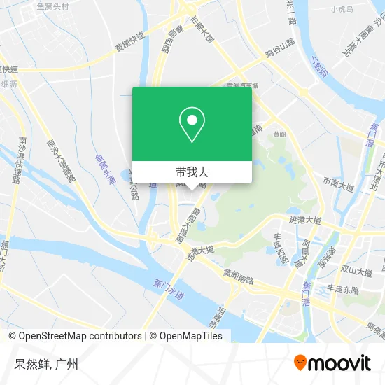 果然鲜地图