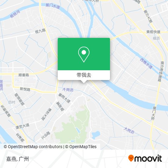 嘉燕地图