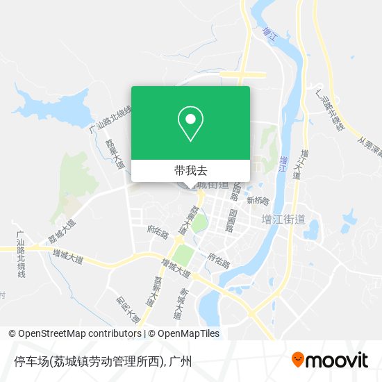 停车场(荔城镇劳动管理所西)地图