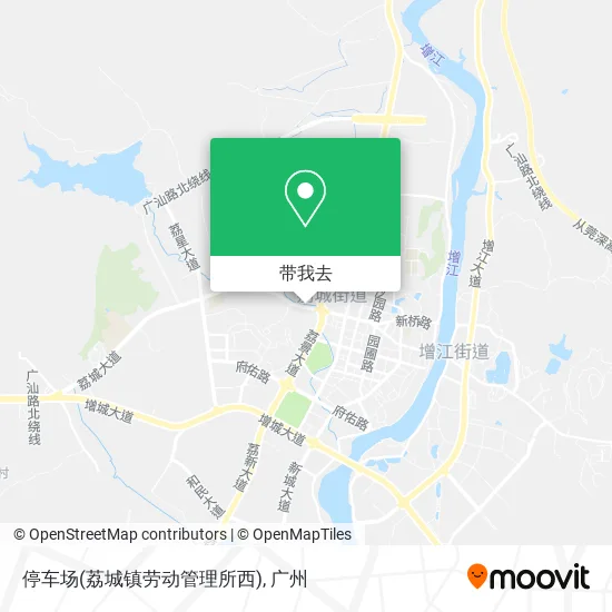 停车场(荔城镇劳动管理所西)地图