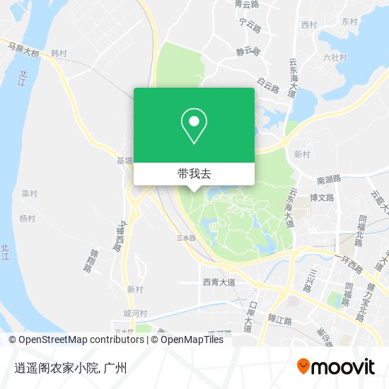 逍遥阁农家小院地图