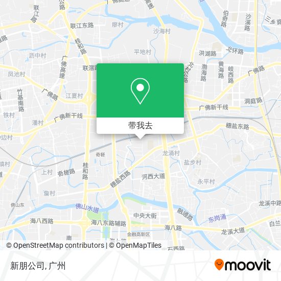 新朋公司地图