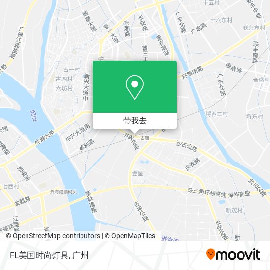 FL美国时尚灯具地图