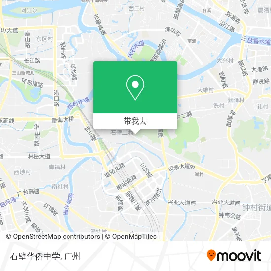 石壁华侨中学地图