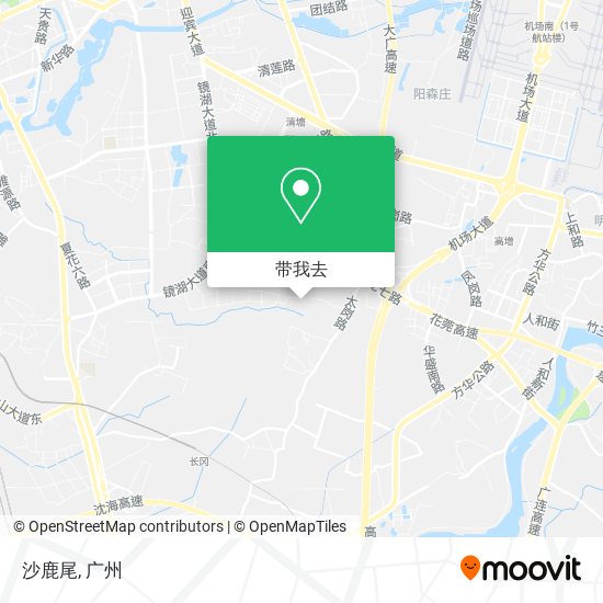 沙鹿尾地图