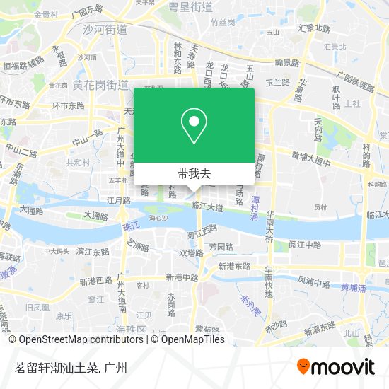 茗留轩潮汕土菜地图