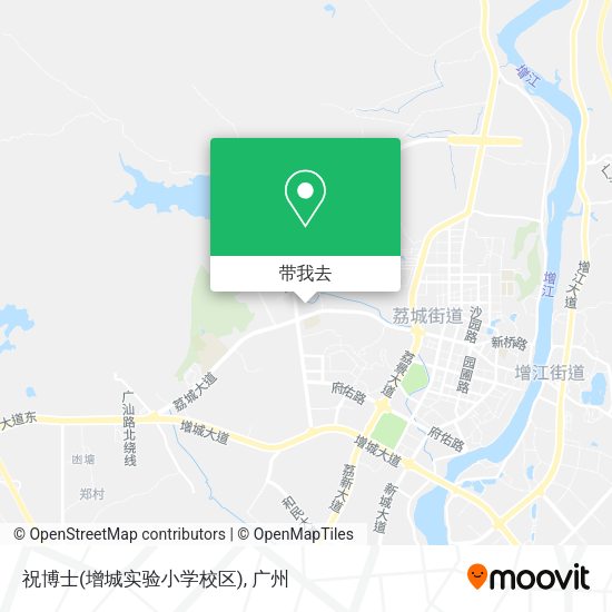 祝博士(增城实验小学校区)地图