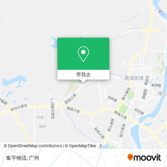 集宇物流地图