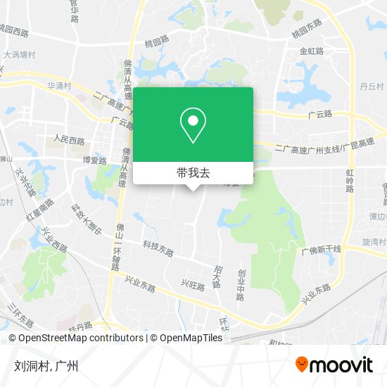 刘洞村地图