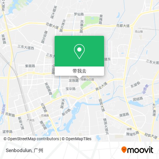 Senbodulun地图