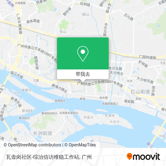 瓦壶岗社区-综治信访维稳工作站地图